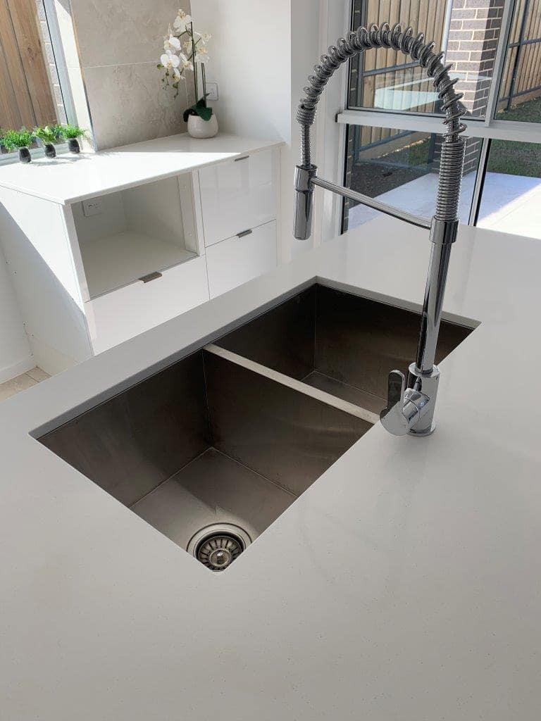 Kitchen stone benchtop